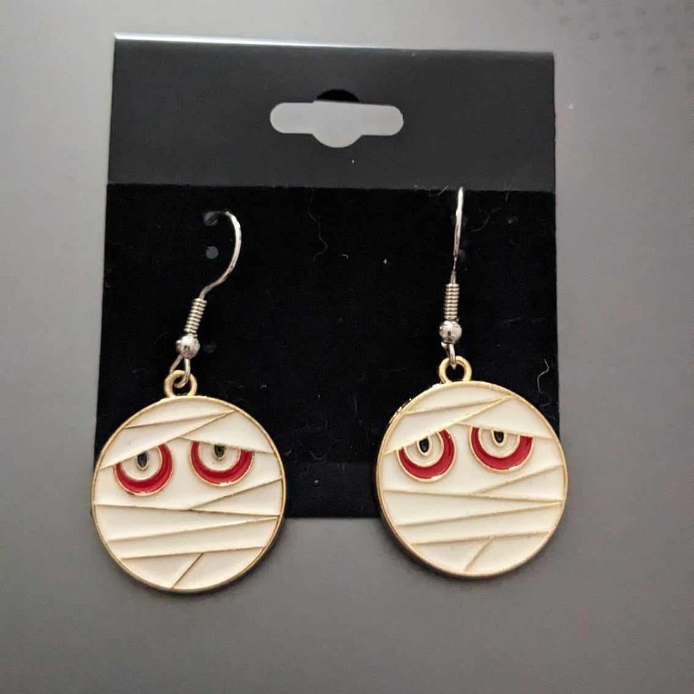 Mummy Earrings
